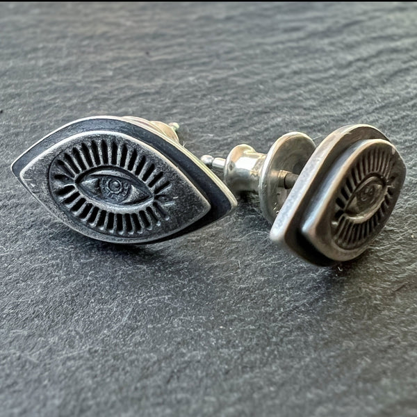 Evil Eye Stud Earrings